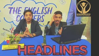 News Casting Activity  Language Activity  English Corner Activities  Best Performance [upl. by Joan]