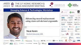 Neal Amin at ARDD2024 Advancing neural replacement using stem cellderived organoids [upl. by Correna]