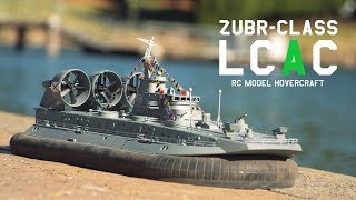 ZubrClass LCAC 1110 Scale Amphibious Hovercraft w24GHz 3CH Radio RTR  HobbyKing Product Video [upl. by Cerallua25]