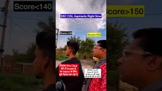 SSC CGL 2024 Pre Score Vs Mains Ki preparation  Life of a SSC Aspirant shorts viralvideo [upl. by Andris]