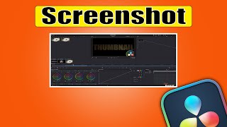 Erstelle ein Professionelles Thumbnail  Screenshot in Davinci Resolve 18 Ein Tutorial [upl. by Alma102]