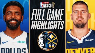 MAVERICKS at NUGGETS  EMIRATES NBA CUP 🏆  FULL GAME HIGHLIGHTS  November 22 2024 [upl. by Gnel321]