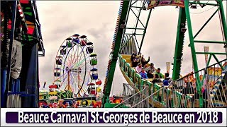 Beauce Carnaval à StGeorges en 2018HierAujourdhui [upl. by Lacy269]