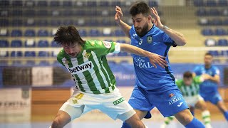 Viña Albali Valdepeñas  Real Betis Futsal Jornada 20 Temp 2021 [upl. by Anilorak259]