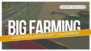 LS 22  Der Mais muss runter  Big Farming  Karpatenlandschaft PS5  Singleplayer [upl. by Etteniuqna]