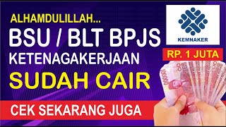 BLT BPJS KETENAGAKERJAAN CAIR 2021 [upl. by Clardy]