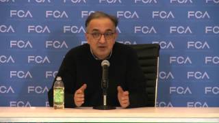 Sergio Marchionne at the 2016 NAIAS Part 3 of 3 [upl. by Tisha921]