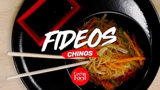 ¿Cómo preparar fideos chinos en casa  Cocina Fácil [upl. by Azpurua]