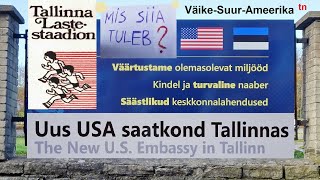 Uus USA saatkond Tallinnas Sügis 2024 Linnauudised [upl. by Nnylsia]