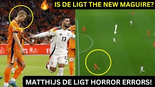 Matthijs De Ligt slammed for these disastrous errors during nations league [upl. by Acnaib]