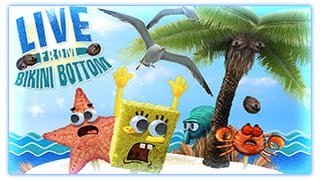 Spongebob Squarepants  Live From Bikini Bottom  Spongebob Games [upl. by Wolff]