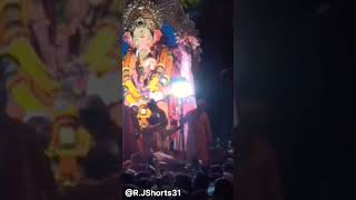 Palkhi Nighali Raja Chi lalBaug Cha Raja Visarjan Live shorts ganeshutsav202 lalbaugcharaja2024 [upl. by Anelad]