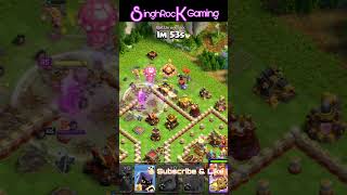 Best strategy Blizzard  Super baby Dragon attack  th16 coc gamingcommunity cocshorts [upl. by Norihs]