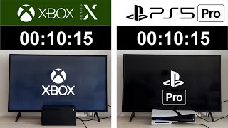 PS5 Pro vs XBOX Series X  Loading Times [upl. by Nymassej892]