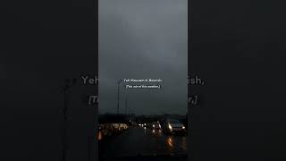 Ye Mausam Ki BarishSlow Reverb Song Barish Tanishk BagchiHalf GirlfriendBarish aesthetic status [upl. by Cortie939]