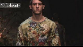 Dolce amp Gabbana Men FallWinter 201314  Milan Mens Fashion Week  FashionTV [upl. by Onimod172]