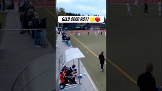 Gelb oder Rot 😮‍💨👀 kreisliga football fussball soccer [upl. by Stuppy]