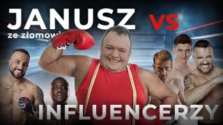 JANUSZ ZE ZŁOMOWISKA VS 5 INFLUENCERÓW😱😱😱 KTO KOGO ZEZŁOMUJE [upl. by Atires]