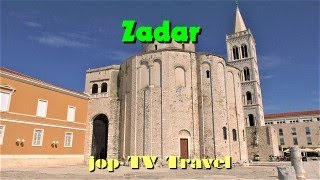 Rundgang durch die Altstadt Zadar Dalmatien Kroatien jop TV Travel [upl. by Cirtemed971]