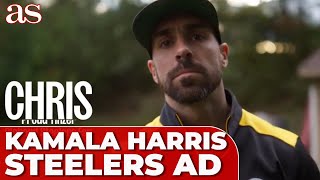 KAMALA challenges TRUMPS relatability in new STEELERS ad during MNF [upl. by Wiley]