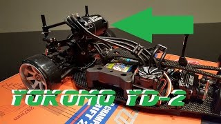 RC RWD DRIFT  YOKOMO YD2  HIGH MOTOR MOUNT [upl. by Ibloc]