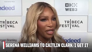 Serena Williams has high praise words of encouragement for Caitlin Clark [upl. by Yerffej]