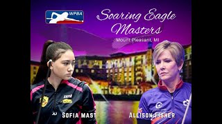 WPBA Soaring Eagles 2024 Round 3 Sofia Mast vs Allison Fisher [upl. by Ielak]