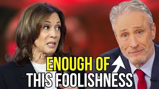 Democrats SHOCKED Jon Stewart TURNS on Kamala Im DONE [upl. by Otiv869]