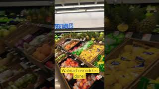 Walmart remodel is done shorts walmart [upl. by Nwahsauq]