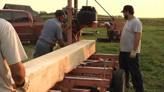 Milling Ash Trees with Wood Mizer LT30 [upl. by Hcnarb763]