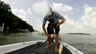 BassTEK Jig Bass Fishing Lake Waconia [upl. by Yorgo639]