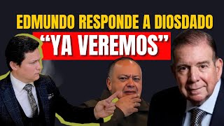 EDMUNDO RETA A DIOSDADO CON UN quotYA VEREMOS LO QUE VA A SUCEDERquotquot SI ENTRA O NO PARA EL 10E [upl. by Dnalyag184]