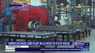 Rep Frank Burns introduces bills to bring back steel jobs [upl. by Peony231]