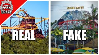 Top 10 KNOCKOFF Roller Coasters amp Rides [upl. by Esertak]