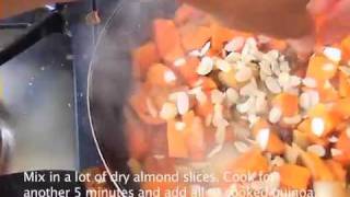 Best Quinoa recipe Quinoa with sweet potatoes carrots and almonds from House of Cooks [upl. by Lu]