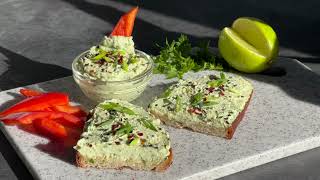 Healthy Avocado and Cottage Cheese Dip  Quick and Delicious Snack [upl. by Joerg379]