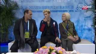 2015 Worlds  Adam Rippon SP BESP [upl. by Olatha677]