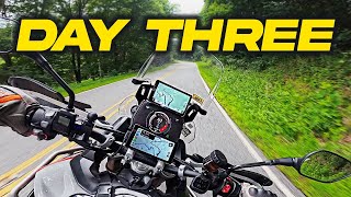 Day 3 and 4 of traveling across the United States of America on a Motorcycle [upl. by Leilani]