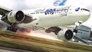 Flight Simulator 2022 RTX™ 3090  GEAR FAILURE  Emergency Landing  MSFS 4K Ultra Realism [upl. by Lectra]