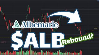 ALB Stock Prediction A rebound coming soon  ALB Stock Analysis [upl. by Herbie]