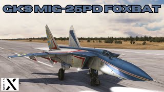 Microsoft Flight Simulator XBOX SERIES X GKS MIG25PD FOXBAT Quick Showcase Flight [upl. by Sharpe]