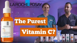 How PURE is the La Roche Posay Pure Vitamin C10 Serum  Dr Somji amp Dr Solomon Review [upl. by Eintihw]