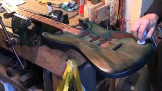 Stratocaster Build Part 5 [upl. by Essined]