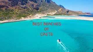 Crete top 10 beaches [upl. by Raymonds]