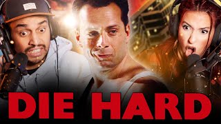 DIE HARD 1988 MOVIE REACTION  THIS IS EXACTLY WHAT WE NEEDED  First Time Watching  Review [upl. by Kassel]