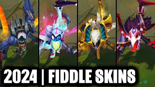 ALL FIDDLESTICKS SKINS SPOTLIGHT 2024  League of Legends [upl. by Kruse]