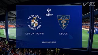 Random League Luton Town  Lecce Grupo G Jornada 3 [upl. by Gerstein784]