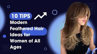 40 Medium Feathered Haircut with Side Bangs Ideas for Women of All Ages [upl. by Inat]