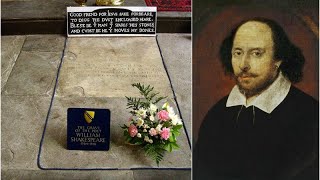 Shakespeares Epitaph Contains A Curse For Grave Robbers [upl. by Peria599]