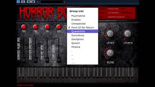 Free VSTAU  Horror Box Rompler Synth  vstplanetcom [upl. by Ecinrahs]